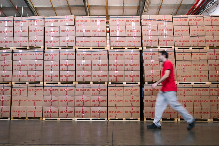 PLASSON stock ready to ship from the warehouse